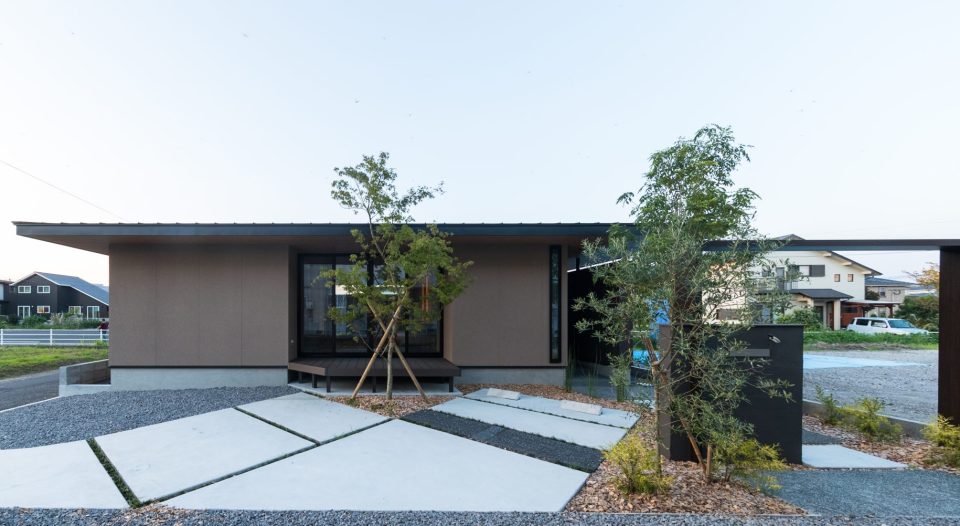 casa piatto 平屋外観