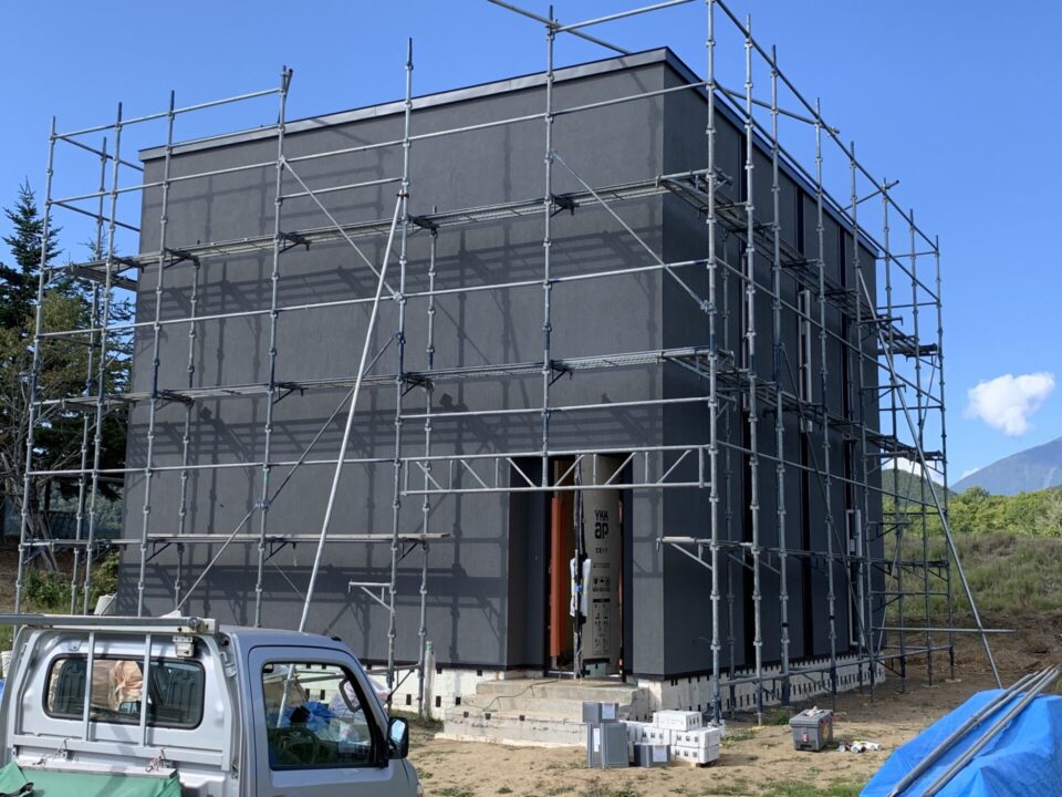 駒井建設が手がけた家の外観 北海道豊浦町